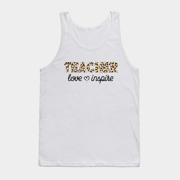 Teacher Shirt Tank Top by banayan